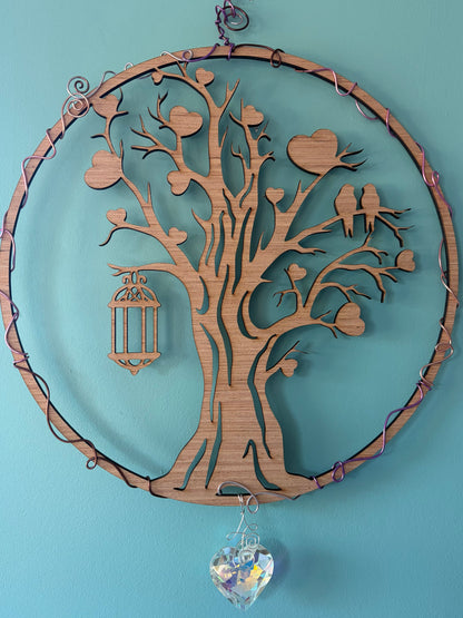 Attrape soleil arbre de vie des amoureux