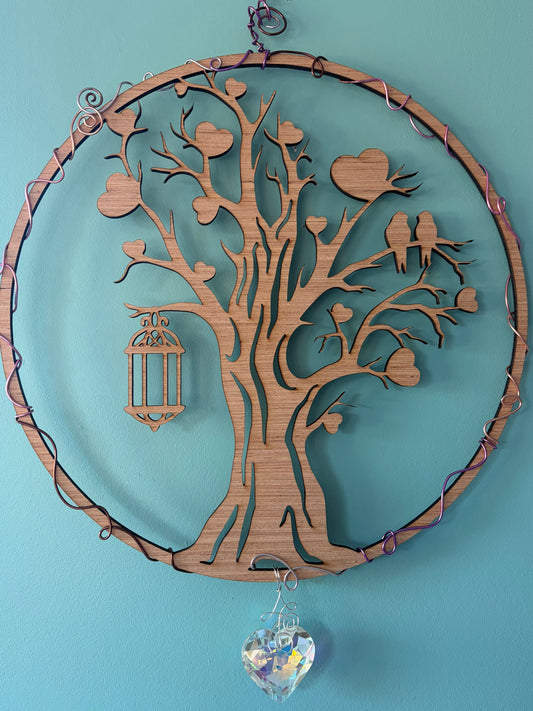 Attrape soleil arbre de vie des amoureux