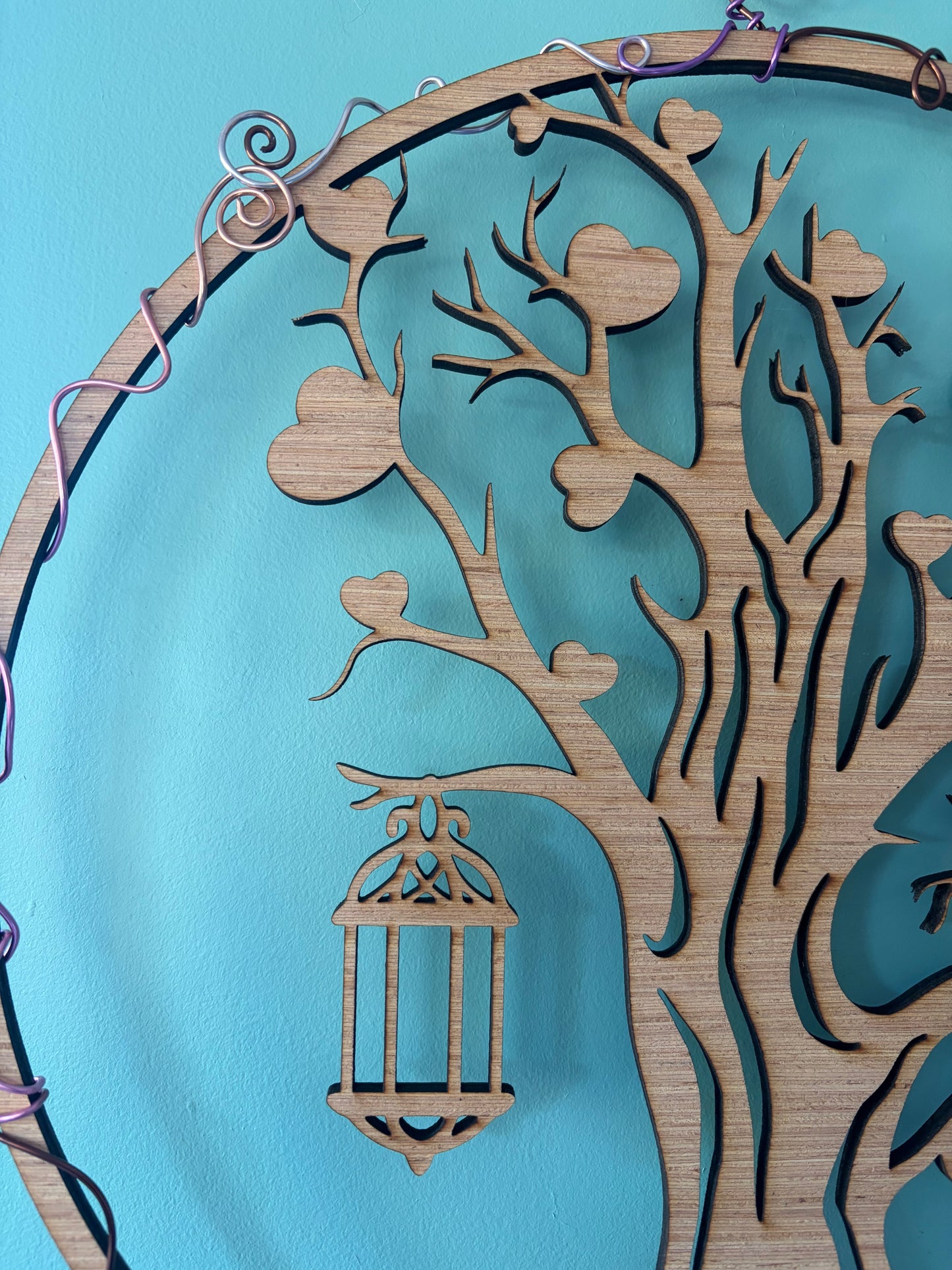 Attrape soleil arbre de vie des amoureux