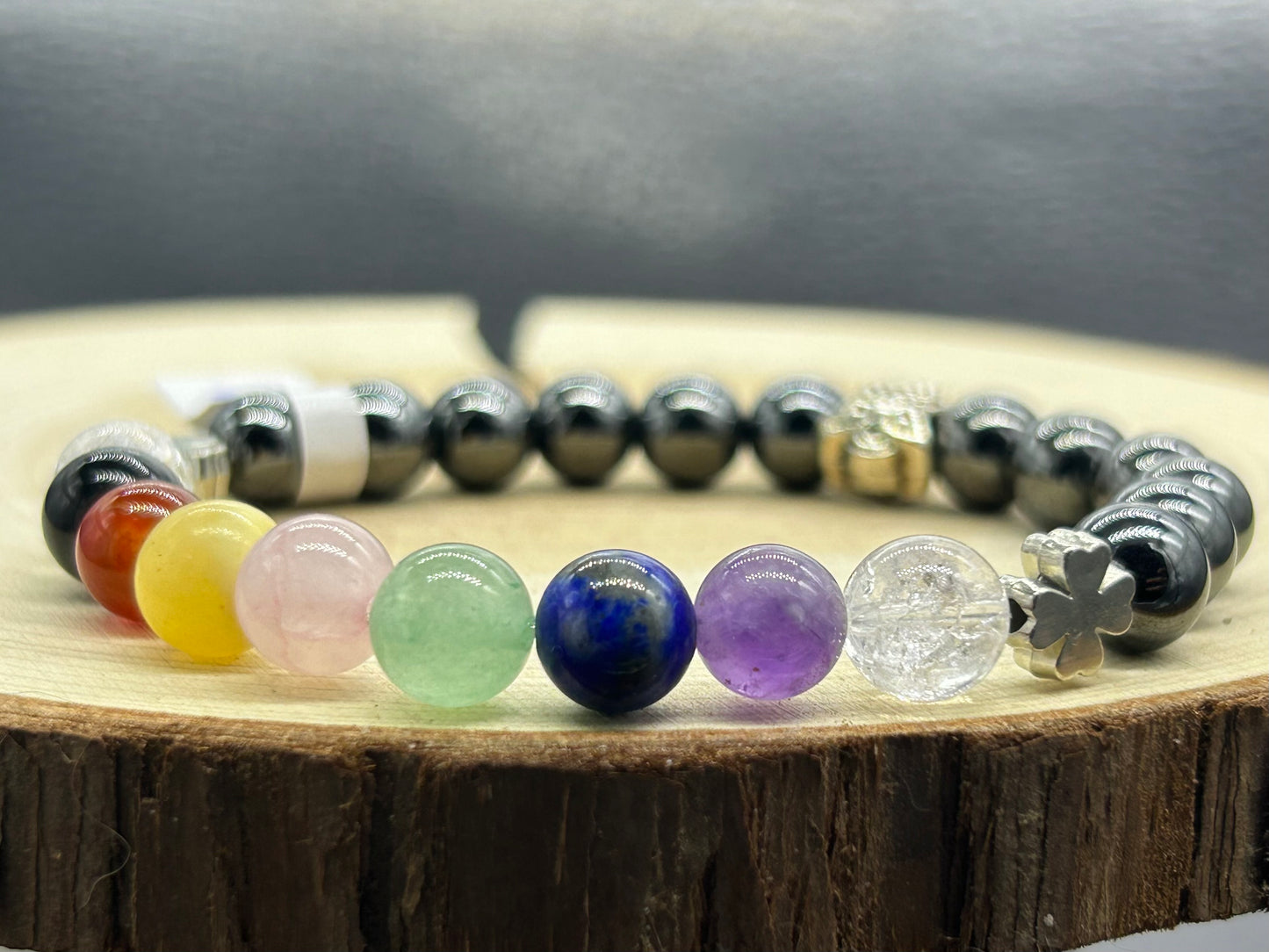 Bracelet Hématite 7 chakras