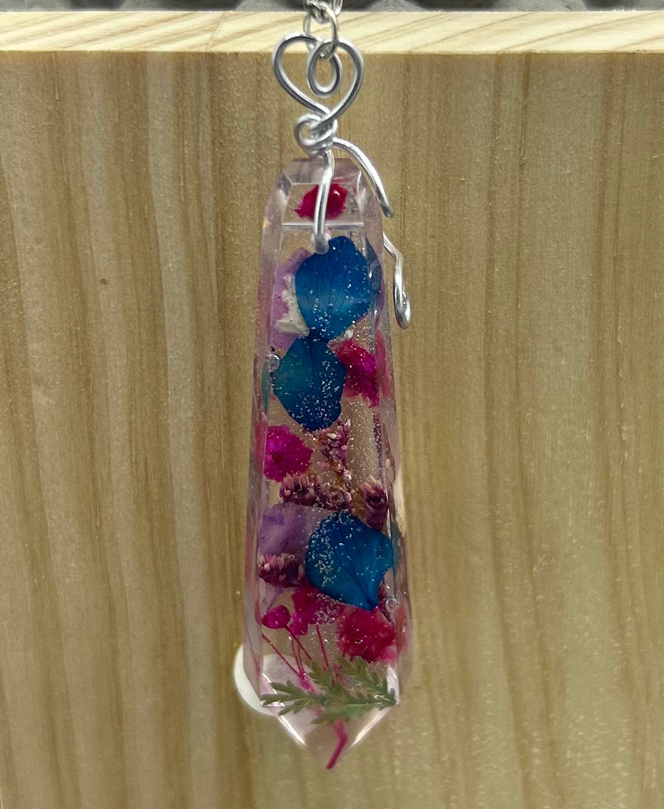 Pendule Epoxy sur chaîne