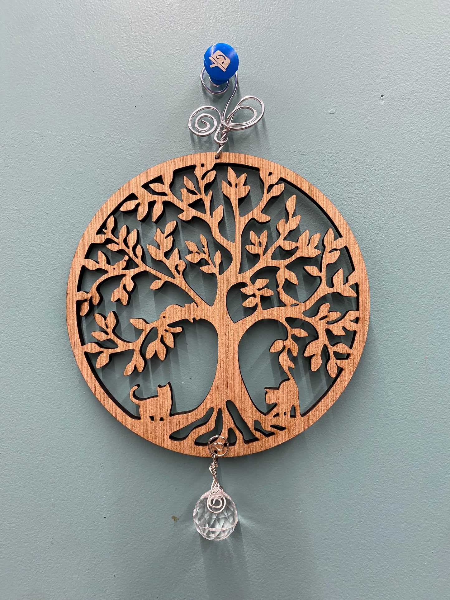 Attrape Soleil arbre de vie chat