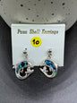 Boucles d'oreilles Abalone Dauphins