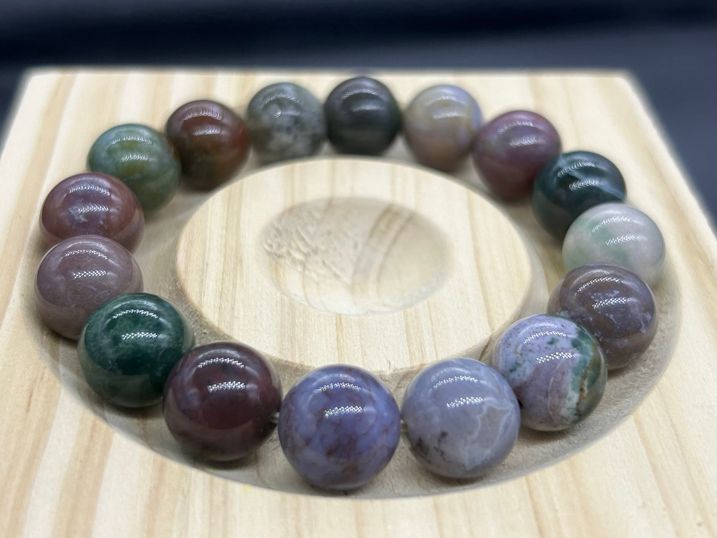 Bracelet Agate indienne