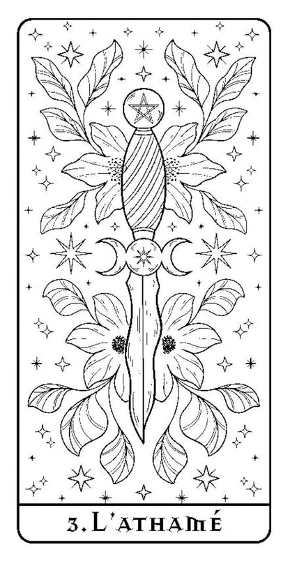 Mon oracle Sorcière à colorier