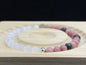 Bracelet Rhodonite et Sélénite