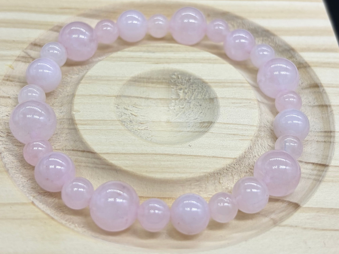 Bracelet mixte Quartz rose