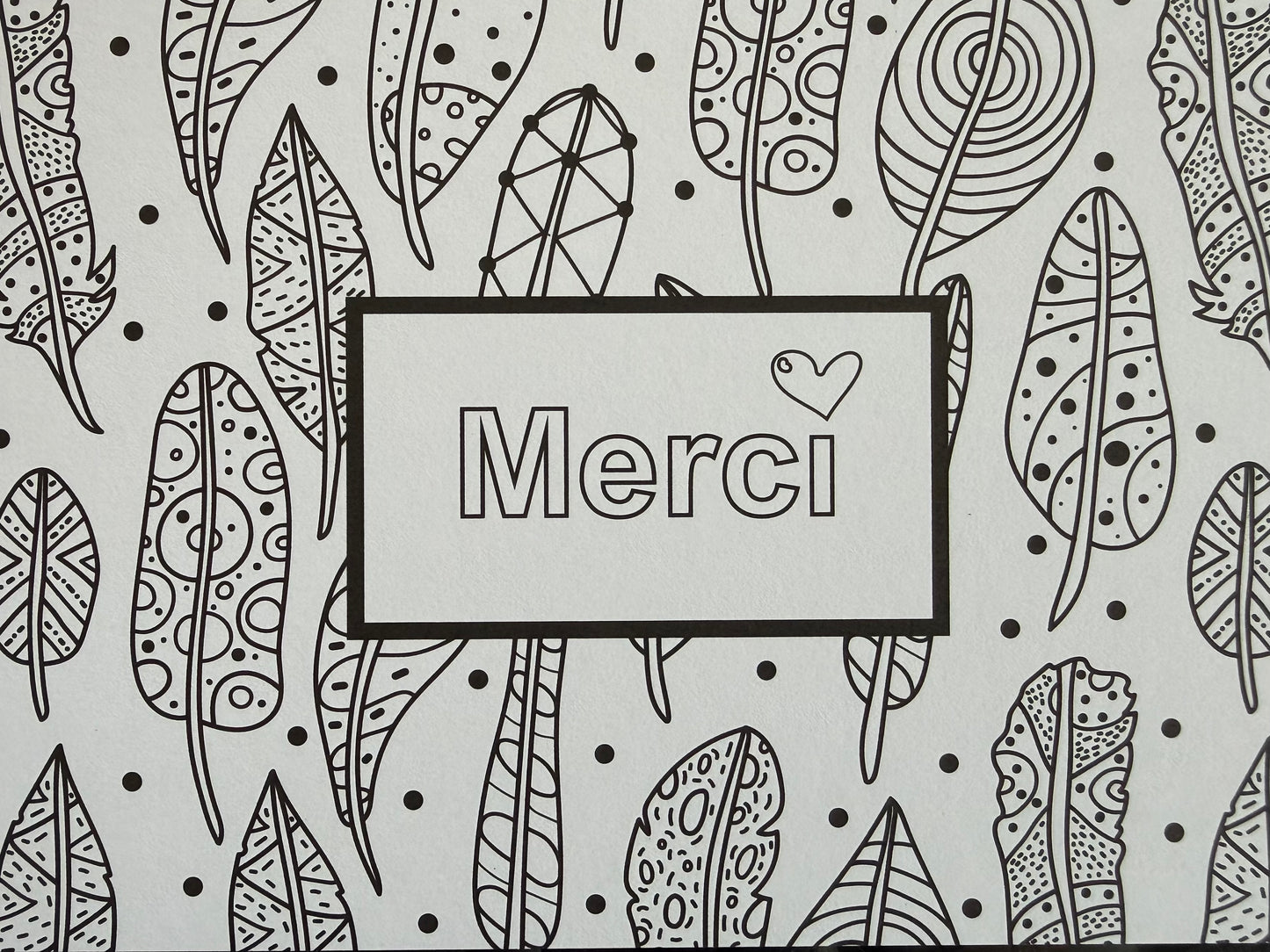 Merci pour cette année ! : 20 cartes de remerciements à colorier