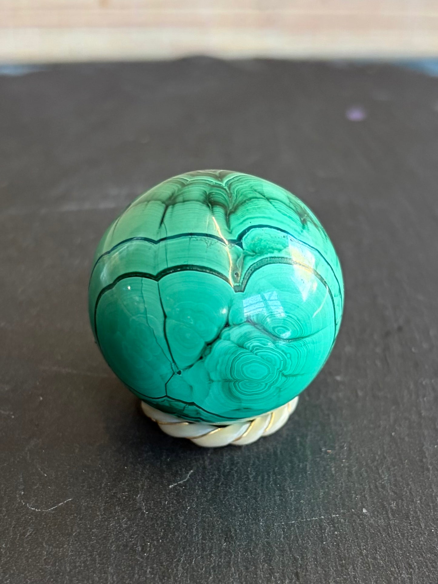 Sphère Malachite
