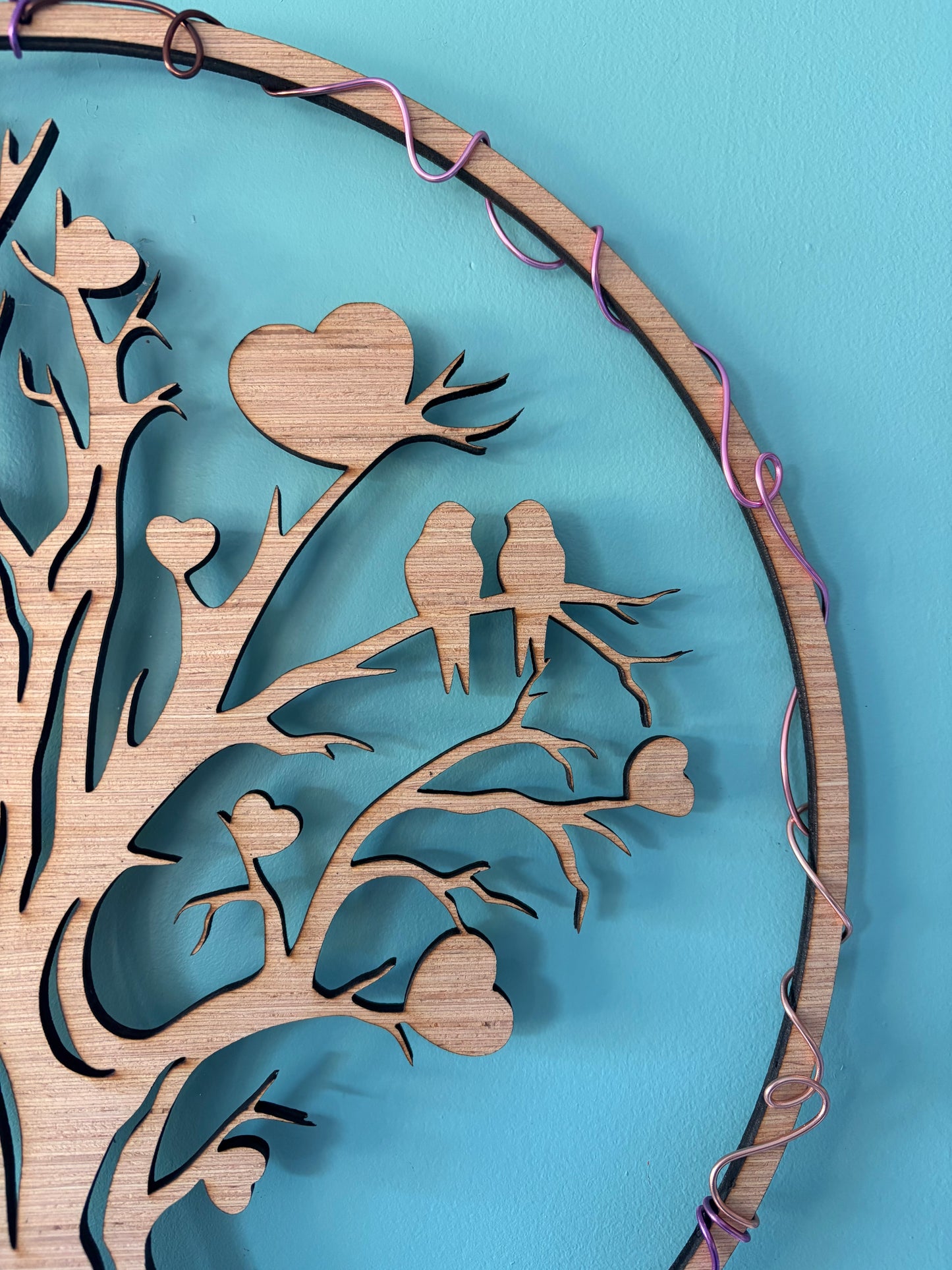 Attrape soleil arbre de vie des amoureux