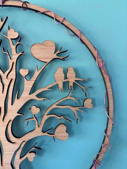Attrape soleil arbre de vie des amoureux