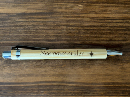 Bic « Née pour briller »