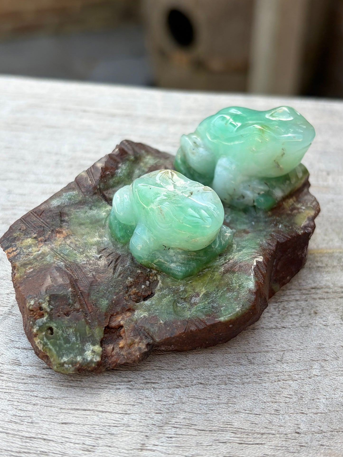 Grenouilles Chrysoprase