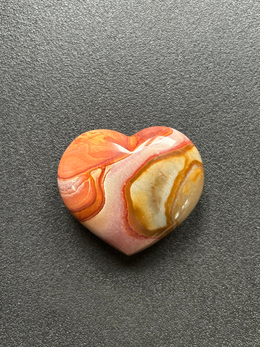 Cœur de Jaspe Polychrome
