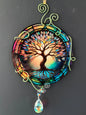 Attrape Soleil Arbre de vie multicolore