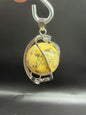 Pendentif spirale Agate Crazy Lace