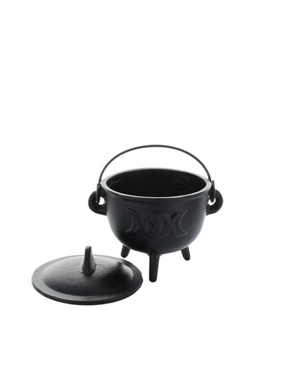 Chaudron en fonte noir