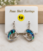 Boucles d'oreilles Abalone Dauphins