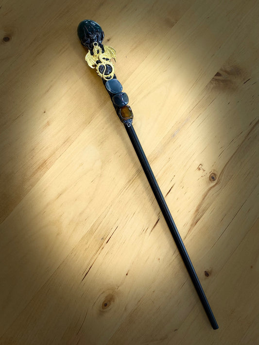 Petite Baguette magique Dragon Agate mousse