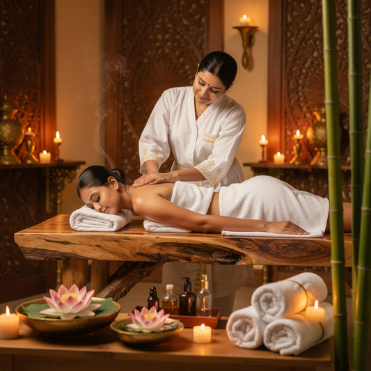 Massage indien Abhyanga (corps complet)