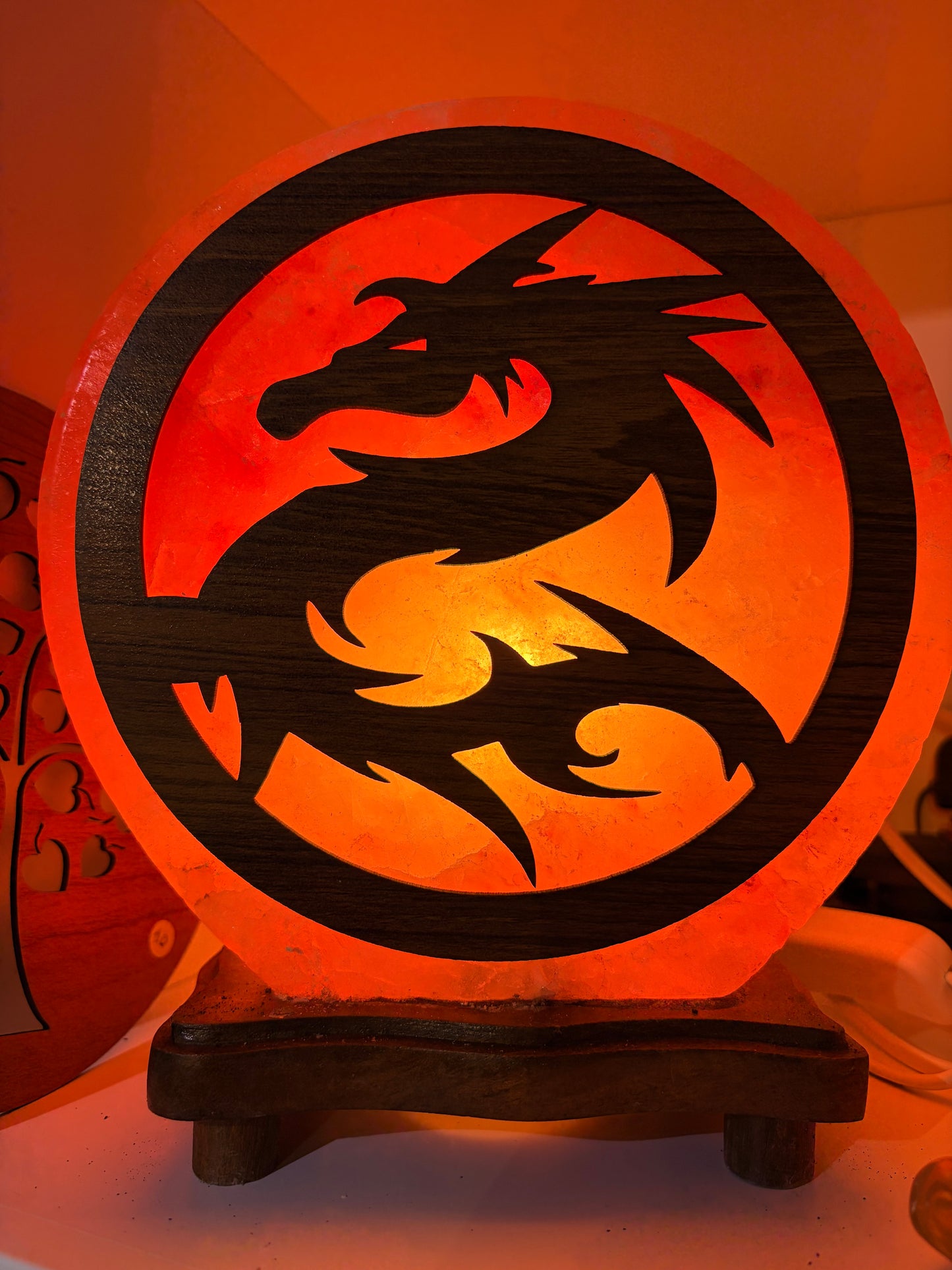 Panneau Aimanté en Bois Dragon