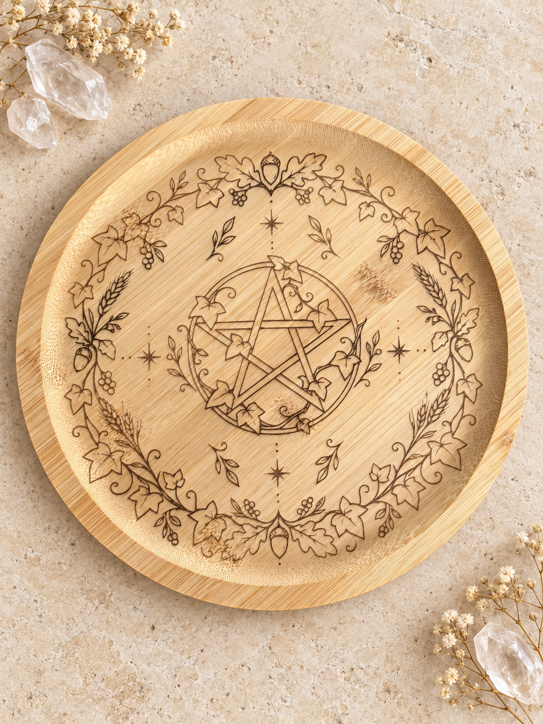 Plateau pentacle Mabon