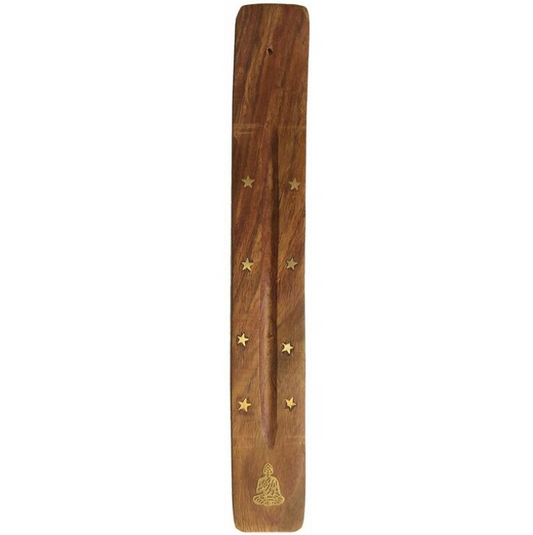 Lame porte encens bois Zen