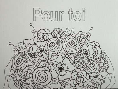 Merci pour cette année ! : 20 cartes de remerciements à colorier