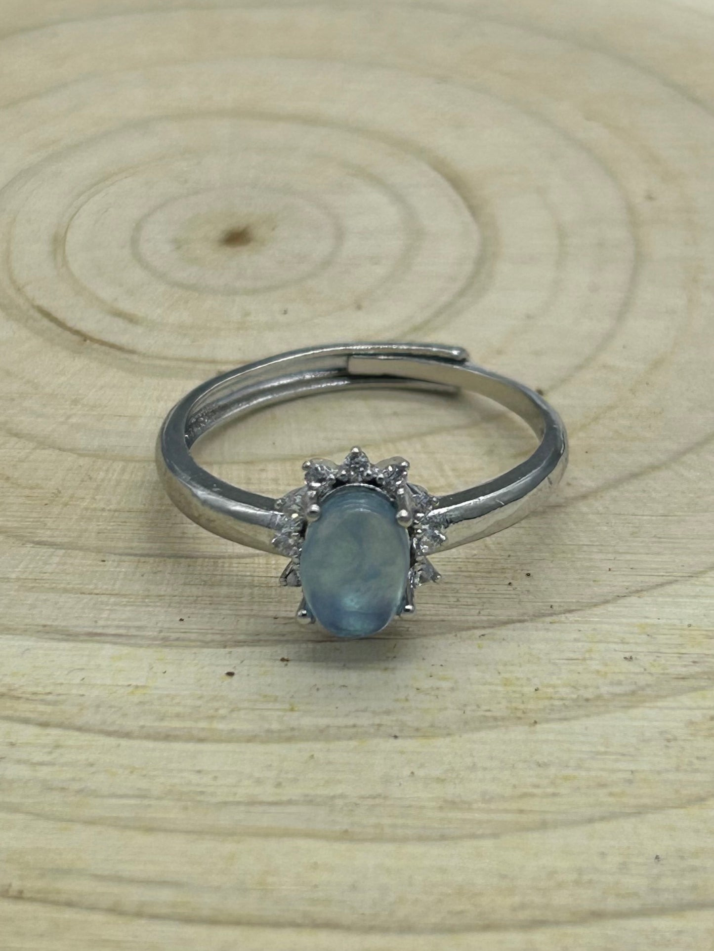 Bague Aigue-marine