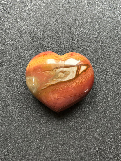 Cœur de Jaspe Polychrome