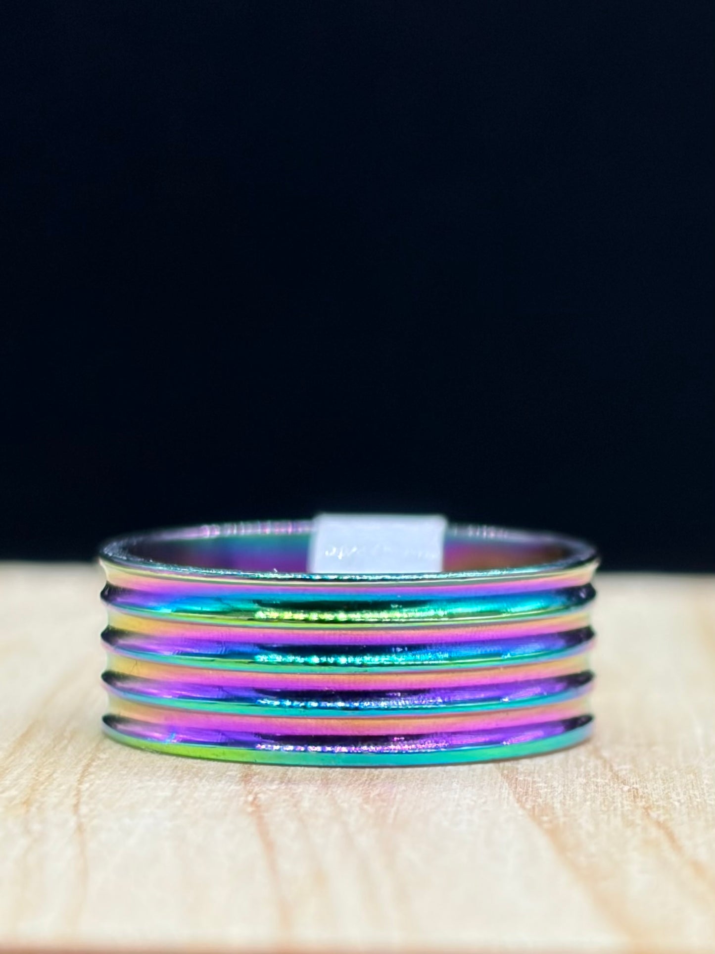 Bague métallisée 17mm