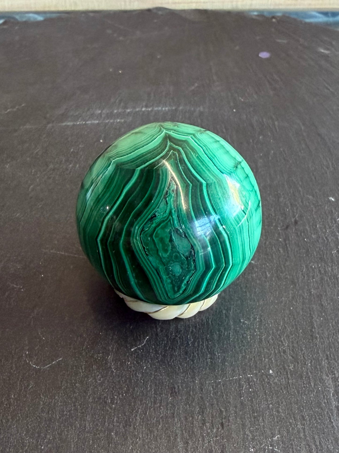 Sphère Malachite