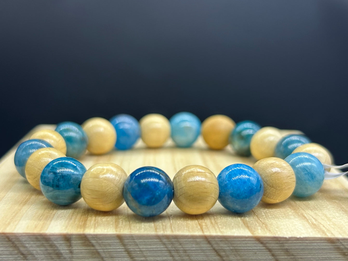 Bracelet Apatite bleue