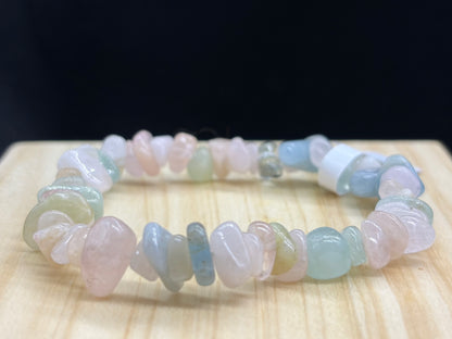 Bracelet chips Mix Béryls