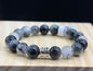 Bracelet enfant Tourmaline et Quartz tourmaline