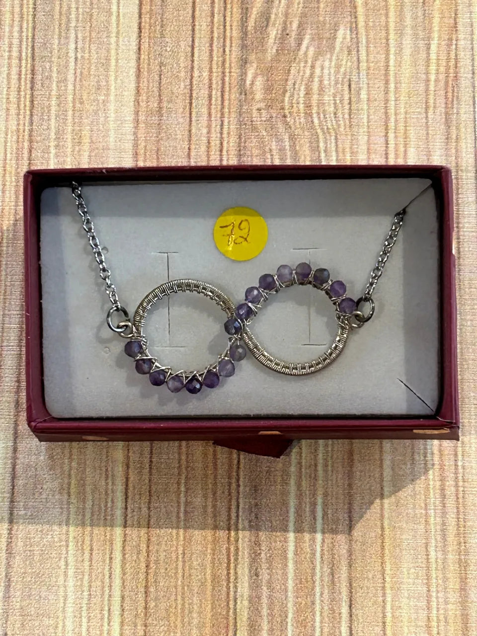 Pendentif Zaloo Infini Améthyste