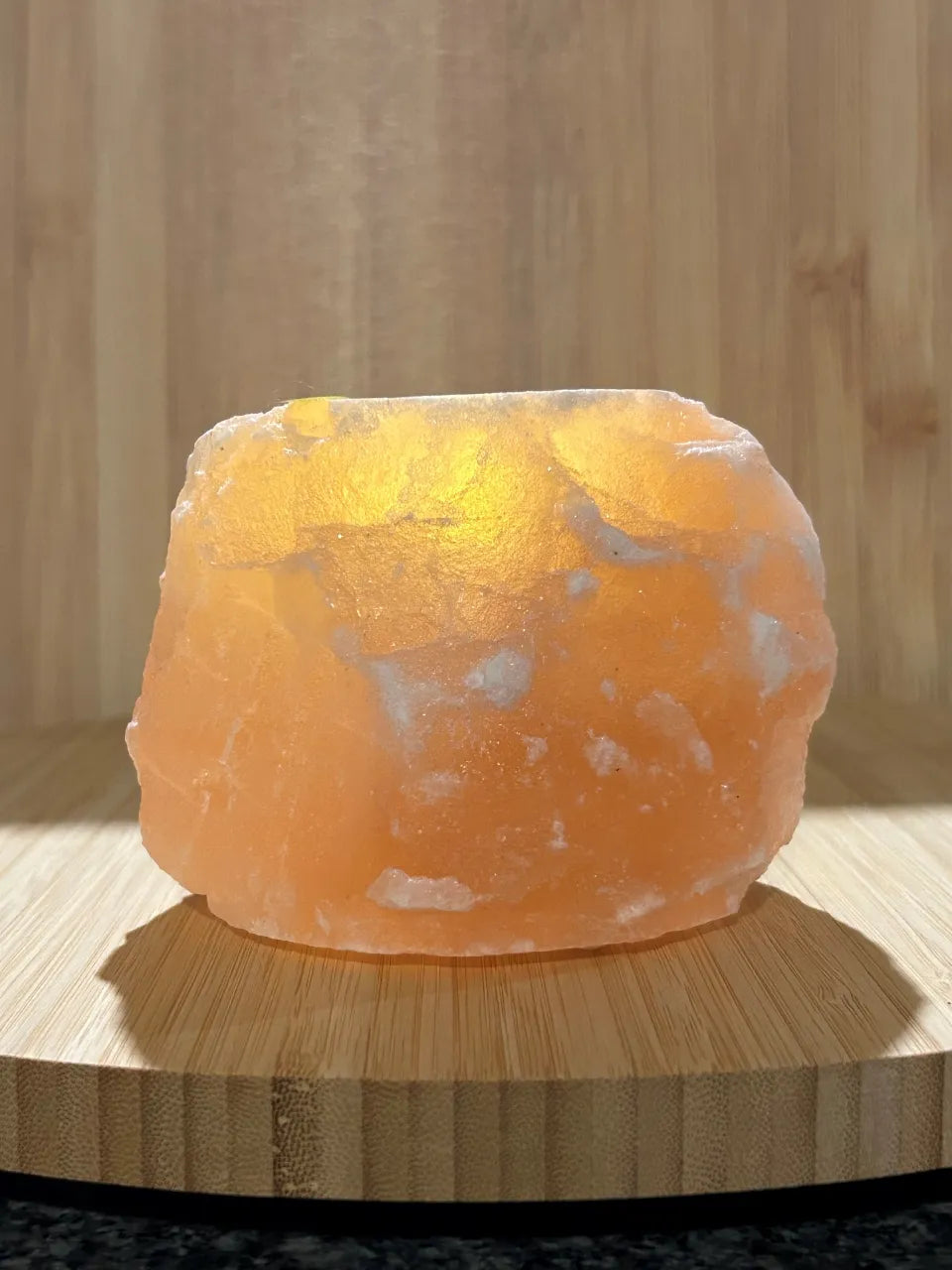 Bougeoir sel de l'Himalaya