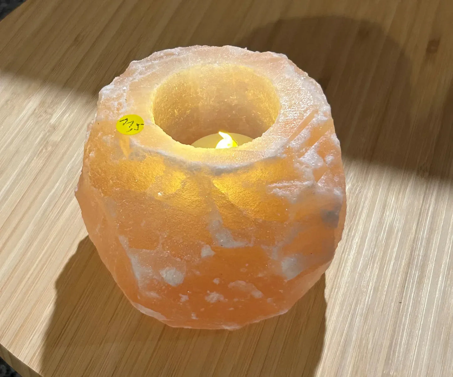 Bougeoir sel de l'Himalaya