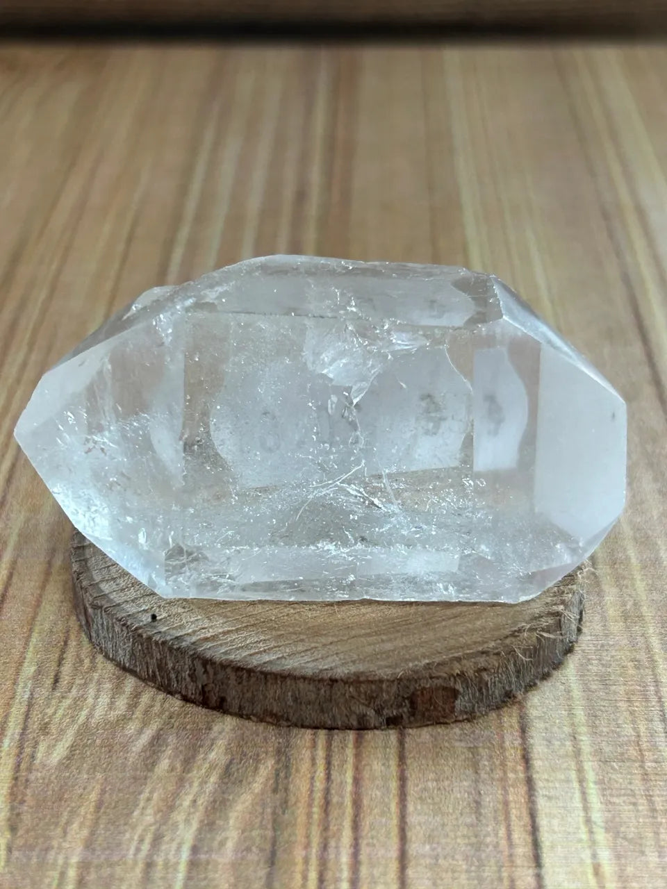 Cristal de roche bi-terminés