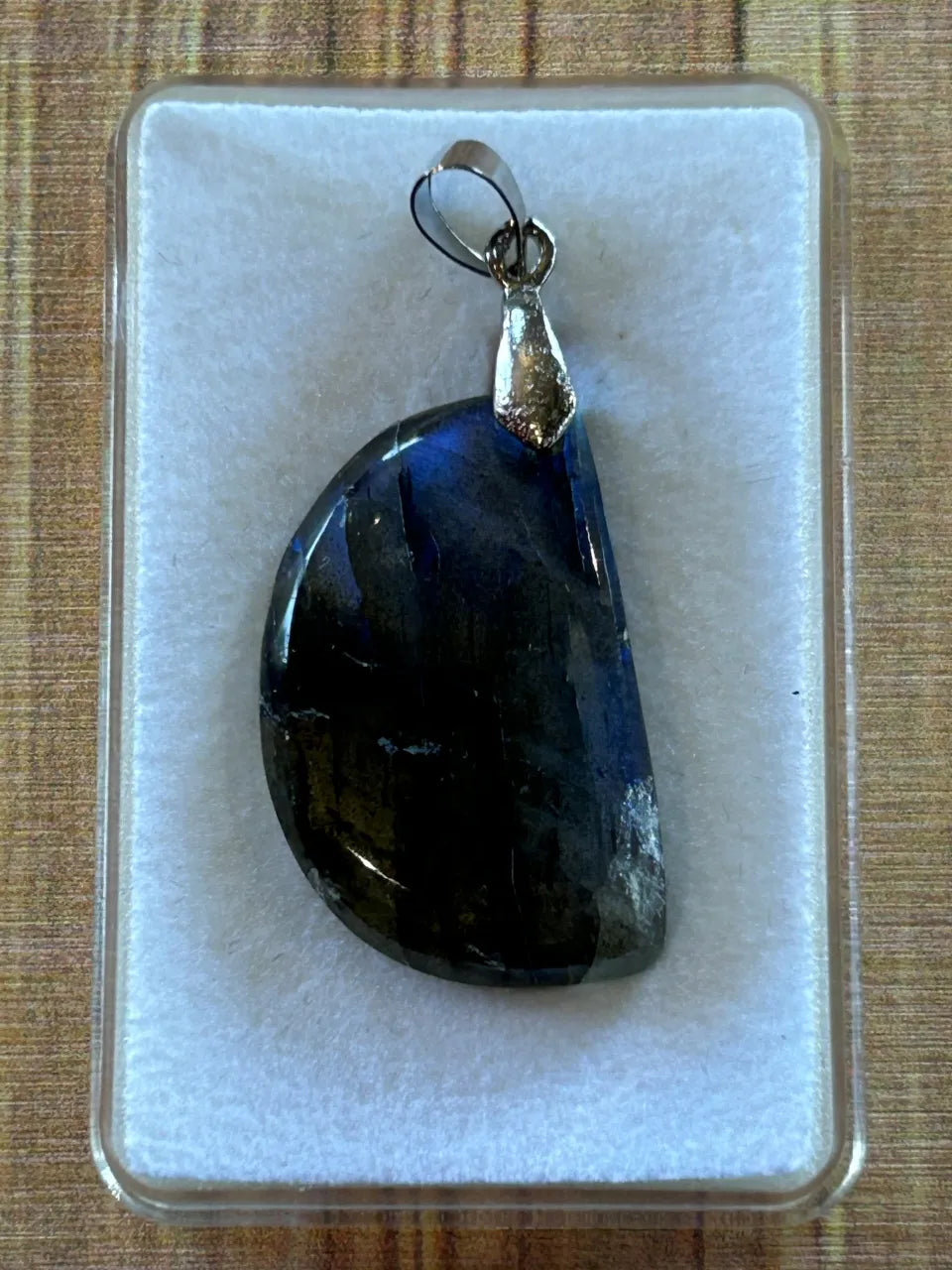 Pendentif Labradorite bleue