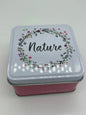 Petite boîte métal Nature