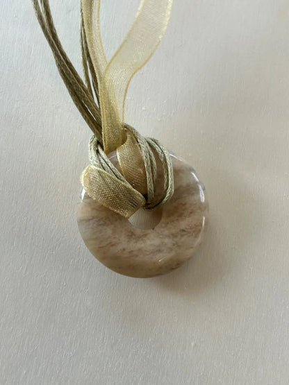 Pendentif Donuts Pierre de Lune