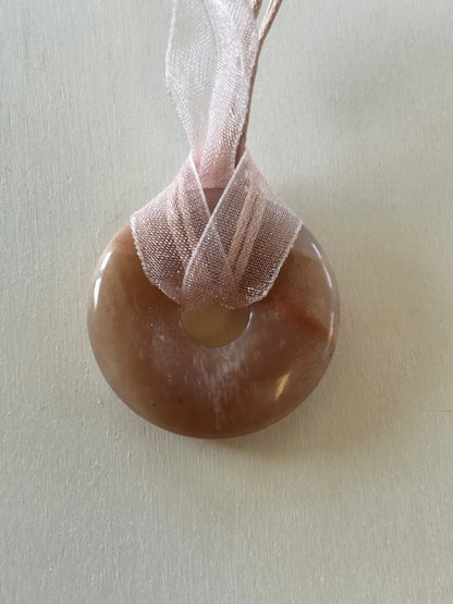 Pendentif Donuts Pierre de Lune