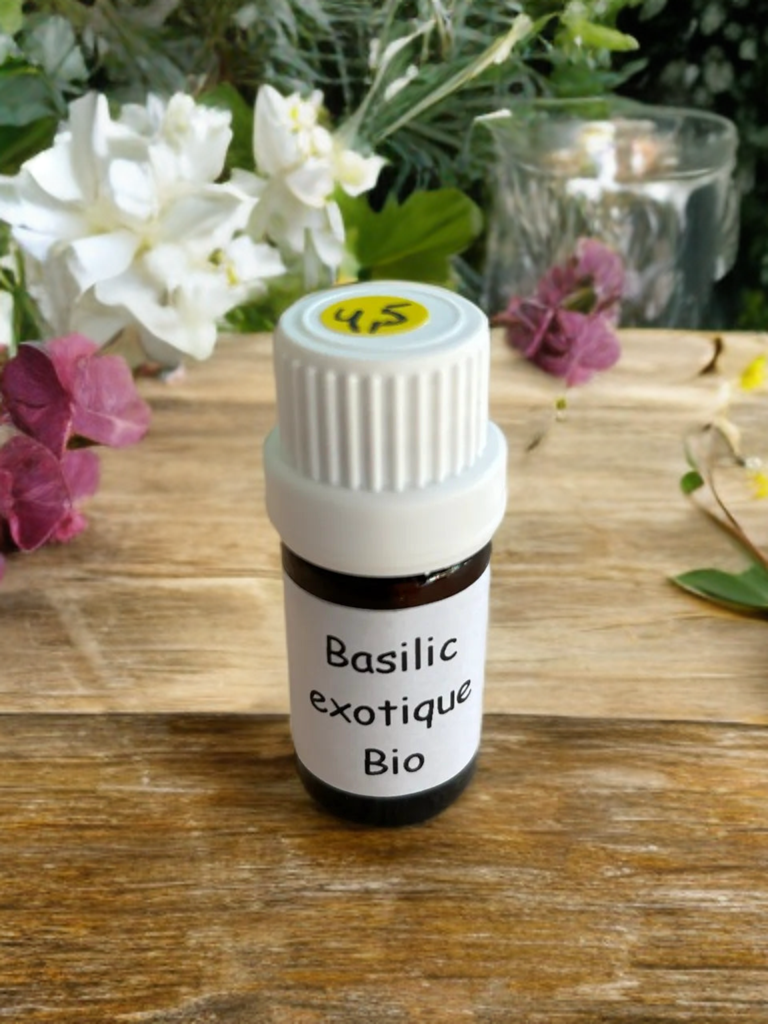 Huiles essentielles Basilic Exotique bio