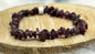 Bracelet chips Grenat