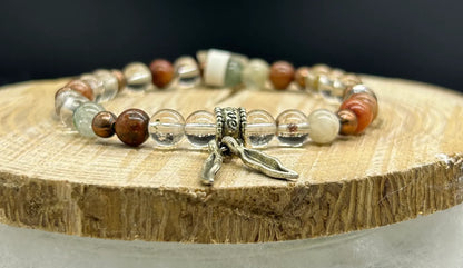 Bracelet en Lodolite