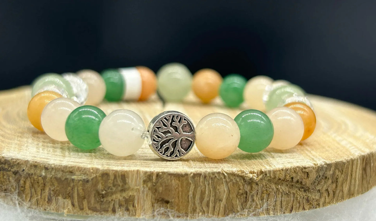 Bracelet Aventurine Cristal de roche