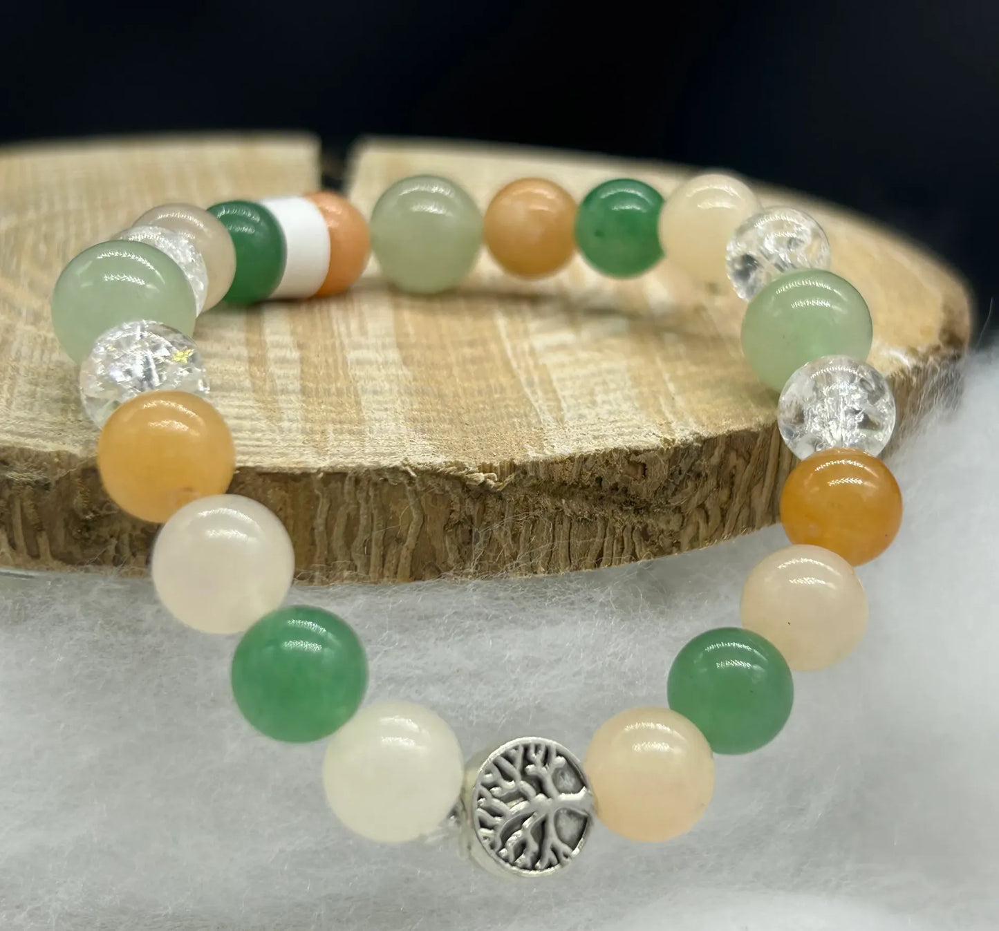 Bracelet Aventurine Cristal de roche