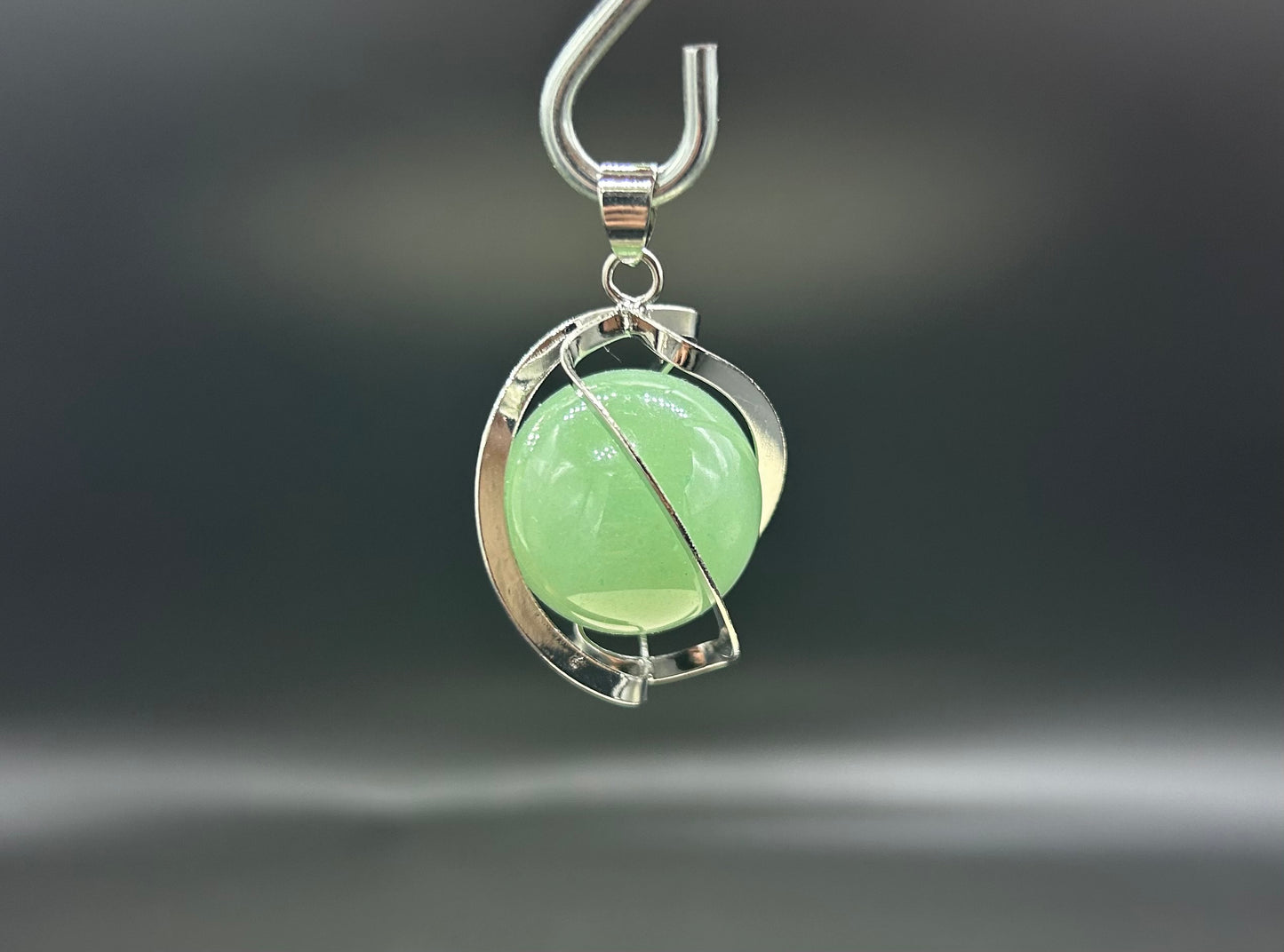 Pendentif spirale Aventurine