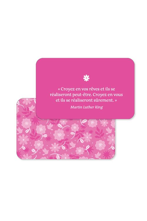 Mes messages à piocher - Pour voir la vie en rose